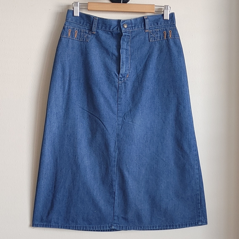 Fancy Props Vintage Denim Skirt Size 10